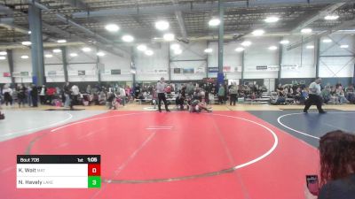 130 lbs Rr Rnd 1 - Kimber Wait, Mat Rats Rebooted vs Noah J Havely, Lakeview