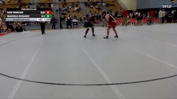 285 lbs Quarterfinal - Marcelo Rosario, Iowa Central Community College vs Sam Winkles, Saint Cloud State