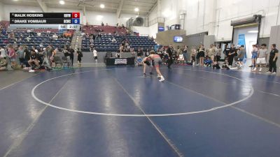 126 lbs Quarters - Malik Hoskins, RBYWC vs Drake VomBaur, Bear Cave Wrestling Club
