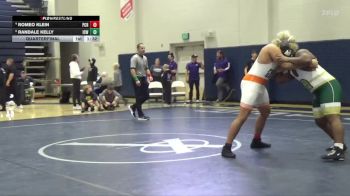 285 lbs Quarterfinal - Randale Kelly, Iowa City, West vs Romeo Klein, Prairie, Cedar Rapids