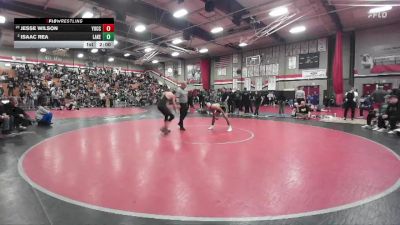 150 lbs Quarterfinal - Jesse Wilson, Yucca Valley vs Isaac Rea, Lakeside