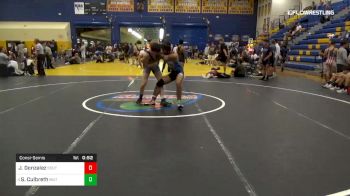 126 lbs Consolation - Jose Gonzalez, South Dade vs Shaun Culbreth, Mutiny