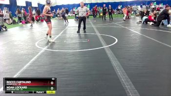 92 lbs Round 5 (8 Team) - Noah Lockard, Ohio Gold 10k vs Rocco Cartalino, Killer Elite