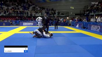 THIBAU ROMAIN DOUMENG vs STEEVEN LOUIS 2023 European Jiu-Jitsu IBJJF Championship