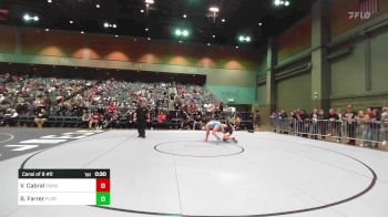 150 lbs Consi Of 8 #2 - Vincent Cabral, Pomona vs Bradlee Farrer, Pleasant Grove