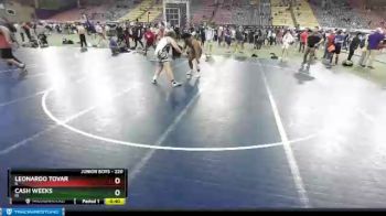 220 lbs Cons. Round 4 - Leonardo Tovar, IL vs Cash Weeks, ID