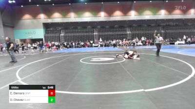 126 lbs Consi Of 64 #2 - Christian Demars, Centennial vs Diego Chavez, Slam Academy