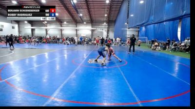 126 lbs Rr Rnd 1 - Benjamin Schoeneberger, Grit Red - HSB vs Robby Rodriguez, Ruthless - HS