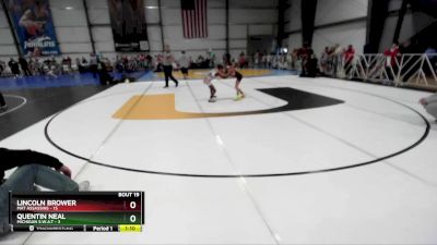 68 lbs Rd# 8- 12:30pm Saturday Final Pool - Quentin Neal, Michigan S.W.A.T vs Lincoln Brower, Mat Assassins