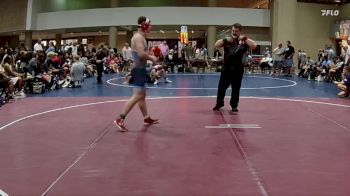 150 lbs Round 5 (6 Team) - Asher Wiram, Alabama Elite Red vs Jonah Williams, Crossroads Wrestling