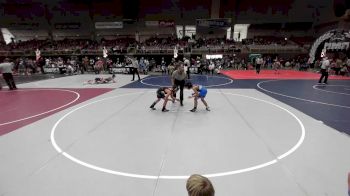 78 lbs Rr Rnd 3 - Gage Hall, Black Fox Wr Acd vs Christian Tapusoa, SLV Elite WC