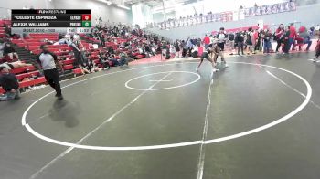 100 lbs Quarterfinal - Celeste Espinoza, El Paso vs Alexis Williams, El Paso Parkland