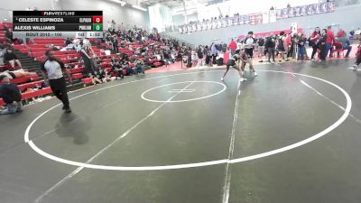 100 lbs Quarterfinal - Celeste Espinoza, El Paso vs Alexis Williams, El Paso Parkland