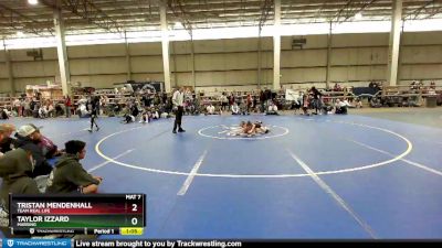 75 lbs Quarterfinal - Taylor Izzard, Marsing vs Tristan Mendenhall, Team Real Life