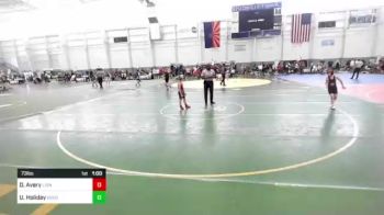 73 lbs Consolation - Dane Avery, Lions WC vs Uriah Holiday, Rough House