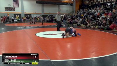 108 lbs Round 2 - Evan Miller, Mount Vernon Wrestling Club vs Karter Smith, Alburnett Mat Pack