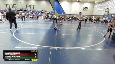 44 lbs Cons. Round 5 - Landon Dunbar, Uintah Wrestling vs Grayson Jensen, Westlake