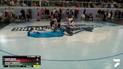 125 lbs Round 2 - Gavin Bean, Kodiak Wrestling Club vs Wyatt Fawcett, Pioneer Grappling Academy