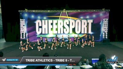 Tribe Athletics - TRIBE 5 - TRIBE 5 [2022 L5 Senior Coed Day 1] 2022 CHEERSPORT Council Bluffs Classic