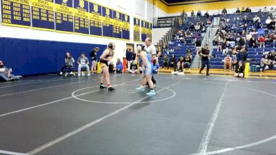 155 lbs 3rd Place Match - Olivia Shultz, Connellsville vs Addison Urschler, North Allegheny