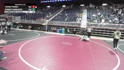 90 lbs 5th Place - Tucker Twibell, Touch Of Gold vs Everett Dumbleton, Bear Cave WC