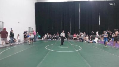 84 lbs Round 1 (4 Team) - Bern Santucci, Outlaws K-6 vs Cameron Luker, Kraken Black