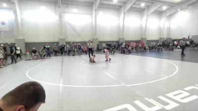 64 lbs Cons. Round 2 - Kash Allred, Cougars Wrestling Club vs Rhett Thacker, Altamont Longhorns