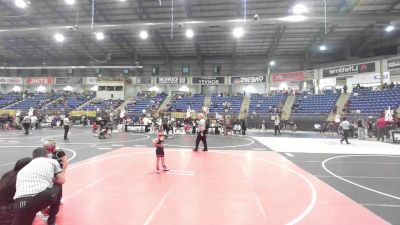 61 lbs Rr Rnd 3 - Rocco McGruder, Team Grand Valley Elite vs Olivia OConnor, Arvada West