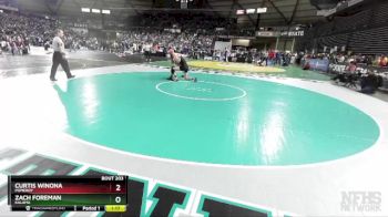 1B/2B 190 Quarterfinal - Curtis Winona, Pomeroy vs Zach Foreman, Kalama