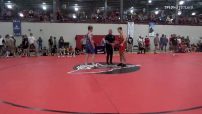 86 kg Round Of 16 - John Gunderson, Panther Wrestling Club RTC vs Kasey Ross, Burg Training Center