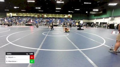 132 lbs Round Of 16 - Casen Roark, TN vs Seth Mendoza, IL