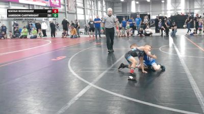 54.8-55.8 lbs Champ. Round 3 - Izayah Rodriguez, Asylum Wrestling Club vs Jameson Cartwright, Steelclaw Wrestling Club