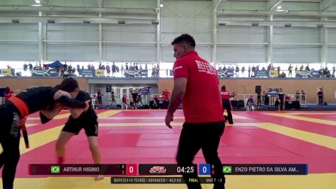 Arthur Higino vs Enzo Pietro Da Silva Amorim Pess 2025 ADCC South American Championship
