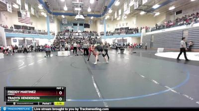 182 lbs Semifinal - Freddy Martinez, Minico vs Tradyn Henderson, Blackfoot