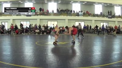 285 lbs Quarterfinal - WIll Erbeck, North Central vs Mason Knight, Olivet