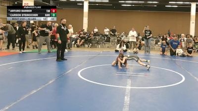45 lbs Champ. Round 3 - Carson Steinocher, Katy Area Wrestling Club vs Arturo Barber, Texas Select Wrestling