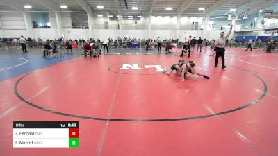 81 lbs Consi Of 16 #2 - Graham Fernald, Smitty's Wrestling Barn vs Brody Merritt, Wolfgang Wr Ac