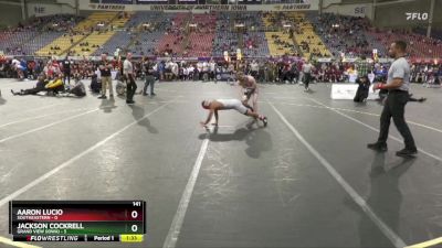 141 lbs Semis & 3rd Wb (16 Team) - Carson Taylor, Grand View (Iowa) vs Drew Jones, Southeastern