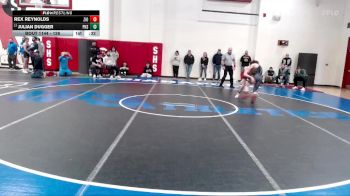 126 lbs Champ. Round 2 - Julian Dugger, Portage High School vs Rex Reynolds, Zionsville