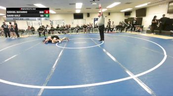 126 lbs Cons. Round 2 - Ezekiel Bayardo, Immanuel vs David Golz, Trabuco Hills