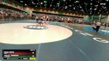 115 lbs Cons. Round 3 - Hailey Johnson, La Grande vs Nyah Ortiz, Reed