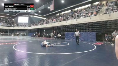78 lbs Round Of 16 - Jake Amary, Quakertown vs Duke Peachey, Reedsville