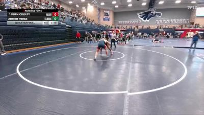 190 lbs Quarterfinal - Aiden Cooley, Allen vs Adrien Perez, Klein Oak