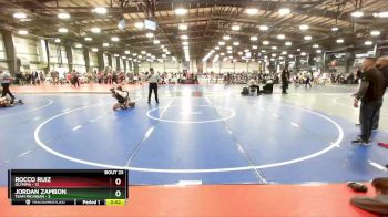 88 lbs Rd# 9- 2:15pm Saturday Final Pool - Jordan Zambon, Team Michigan vs Rocco Ruiz, Olympia