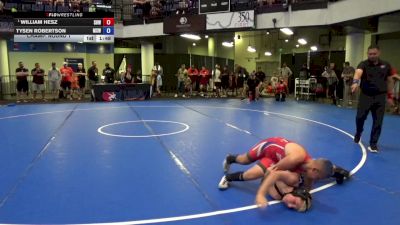 105 lbs Champ. Round 1 - William Hesz, Spring Hills Wrestling vs Tysen Robertson, Midwest Xtreme Wrestling