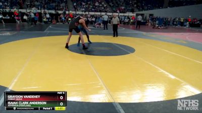 6A-170 lbs Champ. Round 1 - Isaiah Clark Anderson, Jefferson (Portland) vs Graydon Vandehey, Forest Grove