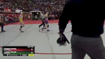 D3-106 lbs Cons. Round 3 - Caiden Heller, Waynedale vs Corbin Kimmel, Wayne Trace