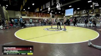 97 lbs Quarterfinal - Calan Childress, Central Coast Most Wanted vs Kale Blanton, Temecula Valley Wrestling Club