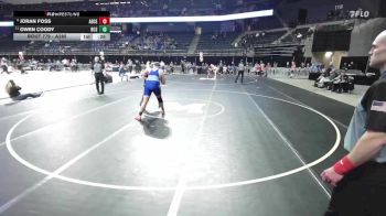 Cons. Round 2 - Owen Coody, Rapid City Stevens vs Joran Foss, Aberdeen Central