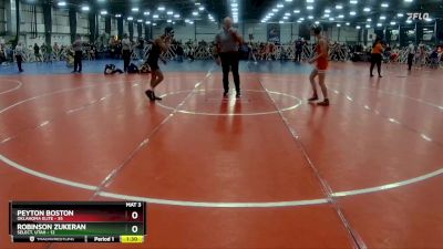 110 lbs Rd# 4- 2:00pm Friday Final Pool - Robinson Zukeran, SELECT, Utah vs Peyton Boston, Oklahoma Elite